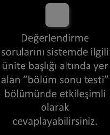 Fiziksel Risk Etmenleri DEĞERLENDİRME SORULARI Değerlendirme sorularını sistemde ilgili ünite başlığı altında yer alan bölüm sonu testi bölümünde etkileşimli olarak cevaplayabilirsiniz. 1.