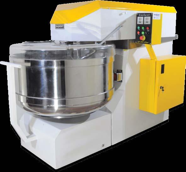 Hamur İşleme Grubu Pasta Processing Group SPM 150 Mobil Mikser Kazanı SPM 150 Mobile Mixer Boiler Teknik
