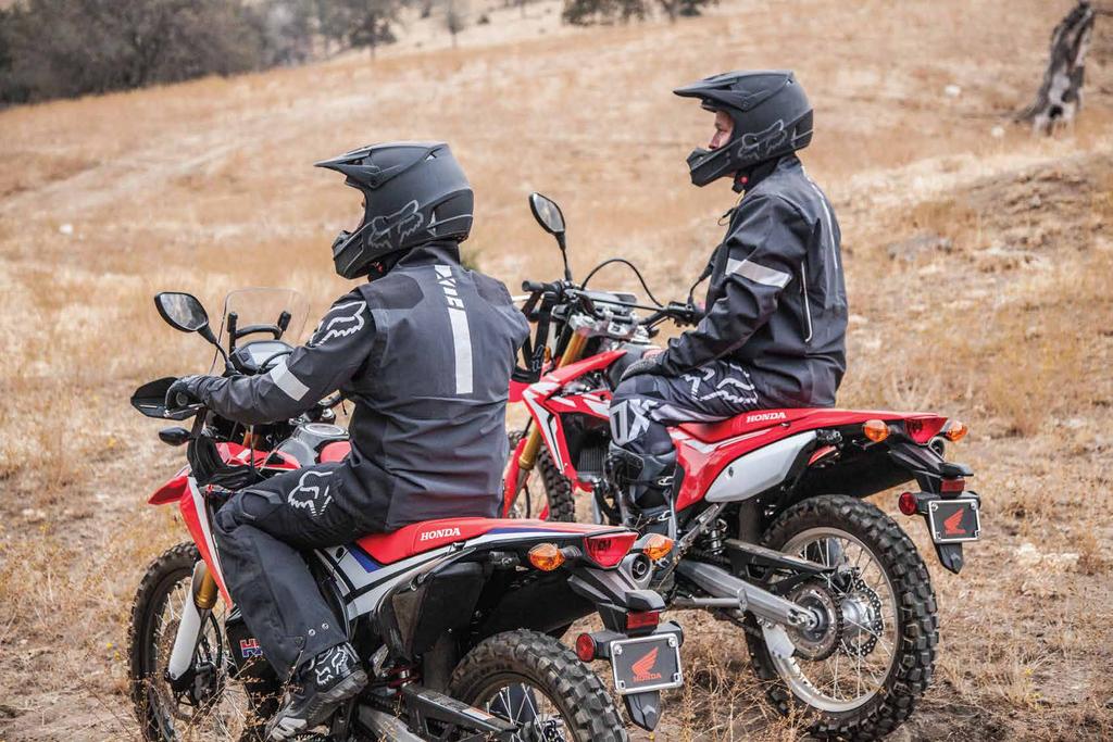 CRF250L Motor Tipi Sıvı soğutmalı, DOHC, sıralı tek silindirli Motor Hacmi (cc) 250 Sıkıştırma Oranı 10.7:1 Yakıt Sistemi PGM-FI Elektronik Yakıt Enjeksiyon Sistemi Maksimum Güç 18.