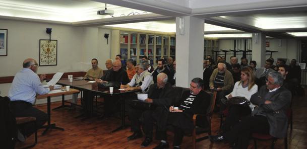 Şubede gerçekleştirilen ve Temsilciliklerde gerçekleştirilecek eğitimlerin değerlendirildiği görüşmede meslek içi eğitimin mühendislik uygulamalarındaki önemine değinildi.