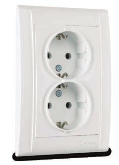 60884-1 42001052 16 A, 250 V~ IEC 60884-1 ÇOCUK KORUMALI TOPRAKLI PRİZ EARTHED SOCKET-OUTLET WITH CHILD PROTECTION