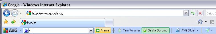 9. AVG Security Toolbar AVG Security Toolbar AVG Link Scanner bileseni ile çalisan yeni bir araçtir ve desteklenen Internet arama motorlarinin (Yahoo!
