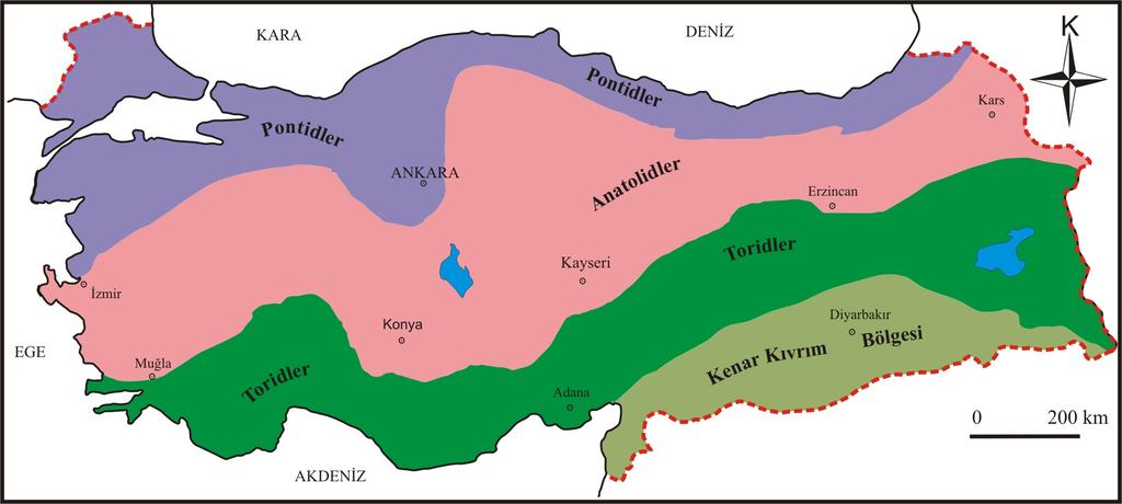 4. ARAŞTIRMA BULGULARI 4.1. Bölgesel Jeoloji Bu bölümde inceleme alanında yeralan bu birimlerle ilgili kısa bilgiler verilecektir.