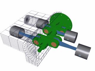 Piston alt ölü noktasına doğru ilerlemeye başlar, strokun belirli