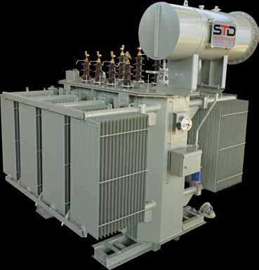 Oil Immersed Medium Power Transformers Yağlı Tip Orta Güç Transformatörleri Applications Uygulamalar STD Power Transformers are individually STD Güç Transformatörleri, en yüksek endüstri > Generation