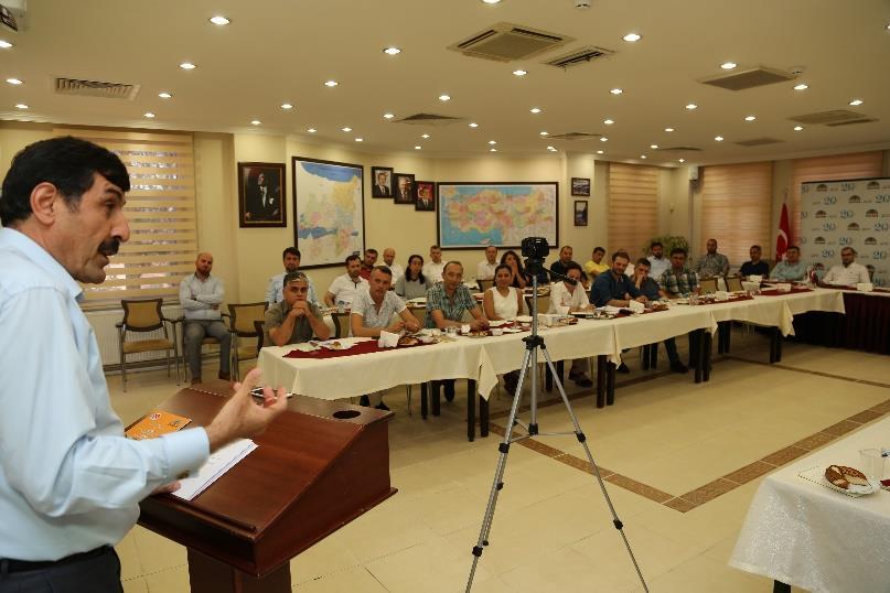 İki günlük mesai diliminde bir araya gelen İZAYDAŞ yöneticileri, yaptıkları çalışmaları ve hedeflerini aktardı.