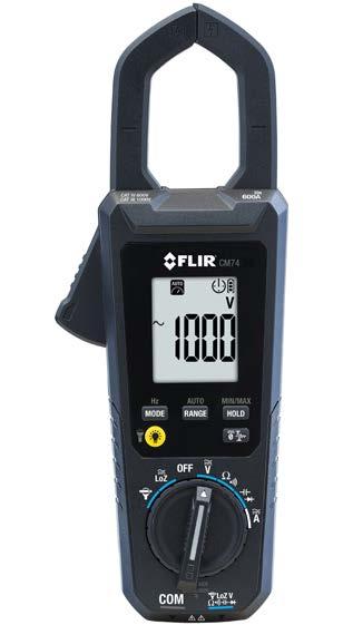 Ne ölçmeniz gerekiyor? Elektrik FLIR CM55/CM57 Flex Ampermetreler Bluetooth içeren FLIR Flex Ampermetre ergonomik araçlar olup günlük işlerinizi kolaylaştırmak için tasarlanmıştır.