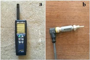 26 Şekil 3.13. Dijital bağıl nemölçer (a) ve ortam sıcaklık sensörü (b) 3.1.5.6. Su sıcaklığı ölçeri Çizelge 3.