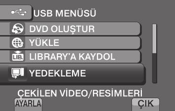 R Bilgisayara Yedekleme Hazırlık: Yazılımı bilgisayara yükleyin. Bilgisayarın Sabit Disk Sürücüsünde (HDD) yeterli boş alan kaldığından emin olun.