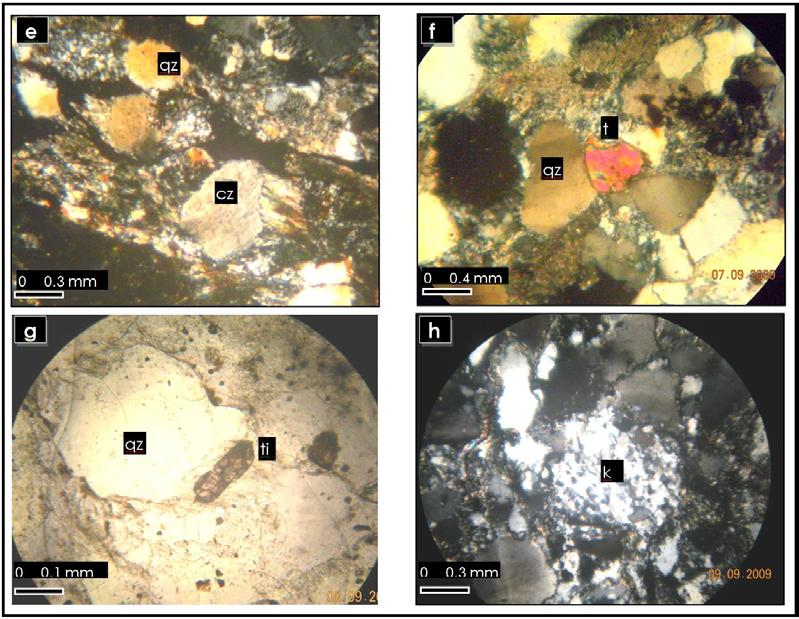 Mineralogical and Petrographical Characteristics Of The Rock Fragments In Phyllites Of Bagrikurt (Konya) Formation DISCUSSIONS AND RESULTS The phyllite of Bagrıkurt Formations includes some rock