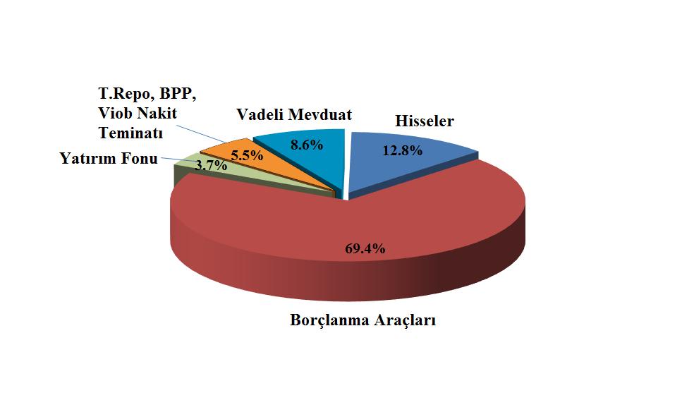 V. ŞİRKETİN FAALİYETLERİ VE FİNANSAL DURUMU Şirket portföyü, Yönetim Kurulunca belirlenen performans karşılaştırma ölçütü ve yatırım stratejisi çerçevesinde İş Portföy Yönetimi A.Ş. tarafından riskin dağıtılması ilkesi doğrultusunda profesyonel olarak yönetilmektedir.