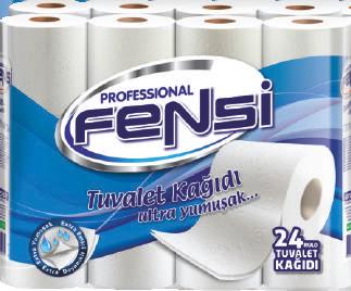 Fensi 4'lü Rulo Çift Katlı Tuvalet Kağıdı Fensi 4 Rolls Ply Toilet Paper 0440901 1 150 4 3 9,0x110 1,50 3,4 4,31 (mm)+% (m) + % (gr) + %5 (kg)+ %5 Fensi 4'lü Rulo Çift Katlı Tuvalet Kağıdı Fensi 4