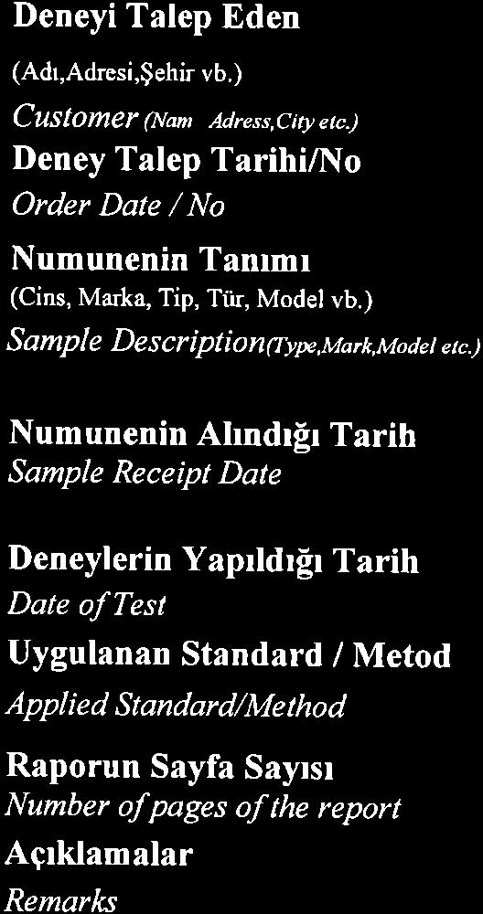 +90 (312) 416 66 l8 Eposh:iroaatlab@tse org 1r Web:w tse org tr Deneyi Talep Eden HEADSHIP OF TSE TEST and CALIBMTION CENTER B UIL DING MATE N ALS LA B O RATO RY Adres:Ne@tibey Cad No:l l2 06100