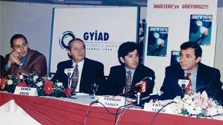 GY AD l lar tak m oyunu 1992 y l nda, bugün UEFA As Baflkan olan fienes Erzik Futbol Federasyonu'nun bafl ndayd.