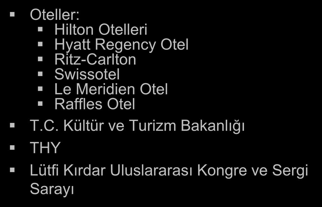 MEZUNLARIMIZ Mezunlarımızdan iş hayatına atılmayı seçenler de prestijli kurumlarda çalışmaktalar.