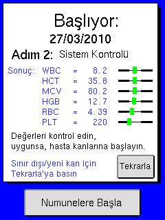 Kanı ve antikoagülanı karıştırmak için tüpü hemen 8-10 kez çevirin. 5. Numune, analizden önce 10-15 dakika karıştırılmalıdır. Karıştırıcı kullanılması önerilir.