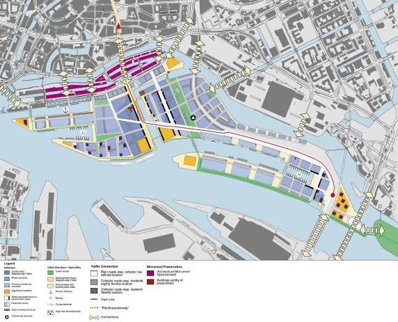 92 kişinin yaşayabileceği ve 20 bin kişinin çalışabileceği bir şehir merkezi oluşturulacaktır. Projenin Oluşturulması; HafenCity Projesi Ağustos 1997 de başlamıştır.