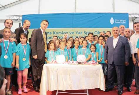 Gençlerimizin spora daha kolay ulaşmaları amacıyla bu yıl iki farklı bölgede gerçekleşen Spor Okulları Hekimbaşı Spor Tesisleri ve Dudullu İmam Hatip Kapalı Spor Salonlarında kullanmıştır.