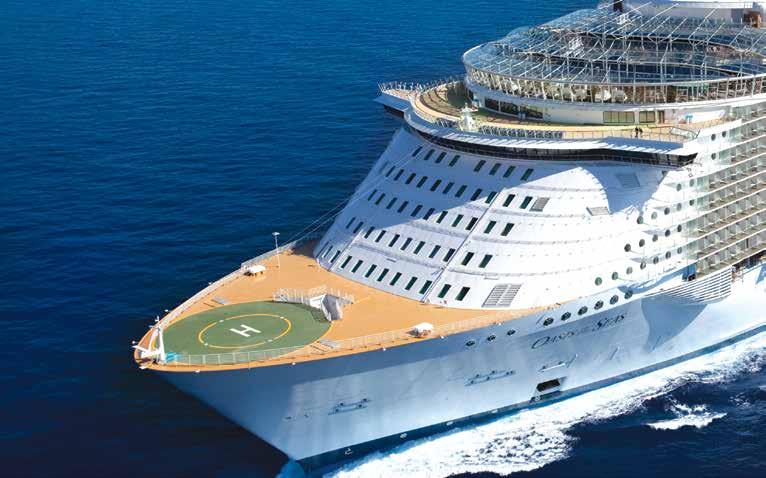 Royal Caribbean Bir Sükunet Denizine Kaçın Daha Fazla Gemide Daha Fazla İhtişam! Royal Caribbean International, denizde daha önce görülmemiş yeniliklerle ödüllü filosunu iyileştirmeye devam ediyor.