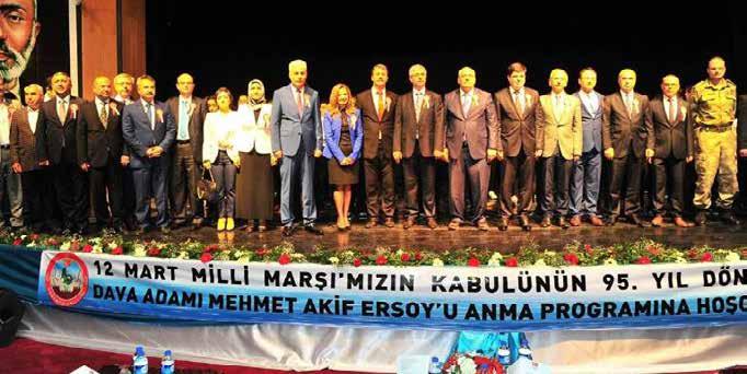 İSTİKLÂL MARŞIMIZIN KABUL EDİLİŞİNİN 95. YIL DÖNÜMÜ KUTLANDI İstiklâl Marşımızın kabul edilişinin 95. Yıl dönümü, Cebelibereket Kültür Merkezinde düzenlenen törenle kutlandı.