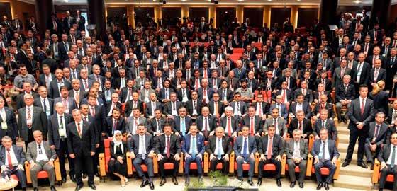 Gıda, Tarım ve Hayvancılık Bakanı Faruk Çelik ile 365 oda ve borsanın yönetim kurulu başkanları ve meclis başkanlarının katılımıyla TOBB Konferans Salonu nda gerçekleştirildi.