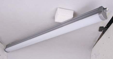 Linea Led Etange Ceiling Mounted Luminaires / Sıvaüstü Serisi IP 51mm Outdoor / Dış Aydınlatma 76mm 1180mm 68mm A -- Polycarbonate PMMA body. -- Only to be used with electronic Led driver.
