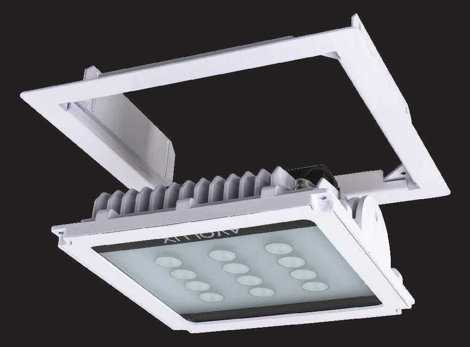 Benzin Canopy Benzin Canopy designed for replacing classical 150W canopy fixtures used in gas stations. Special optic design enables comfortable working environment inside stations.