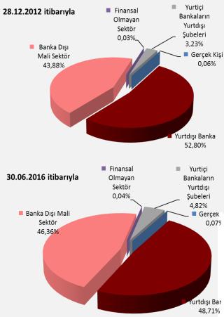 Bu girişlerle birlikte, yabancı yatırımcıların yerel piyasalardaki payı yükseliş kaydetmiştir. Yurt içinde de benzer bir seyir görülmüştür.