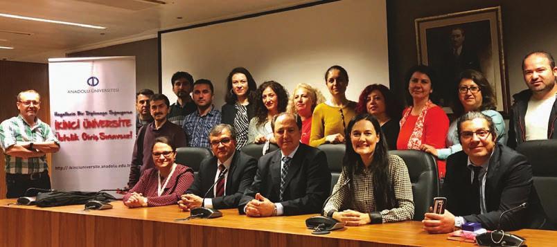 İkinci Üniversite Programları Brüksel de Tanıtıldı Anadolu Üniversitesi Açıköğretim Sistemi, Brüksel de tanıtıldı. Batı Avrupa Koordinatörlüğü ile T.C.