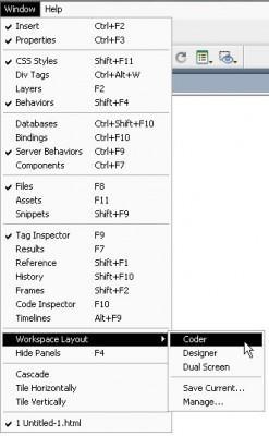 Window / Workplace Layout menüsü ile ara yüzü yapılandırabilirsiniz Çift monitör ile çalışanlar "Dual Screen" seçeneği ile