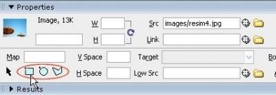 Class: Resmi etkilemesini istediğiniz CSS stili. Image Map ile çalışmak Image Map nedir? ilk önce bu soruyu cevaplayalım; diyelim resmin sadece bir bölgesine link vermeniz gerekiyor.