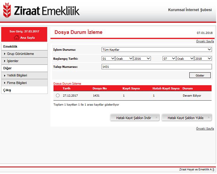 Son olarak işveren Temsile Yetkili