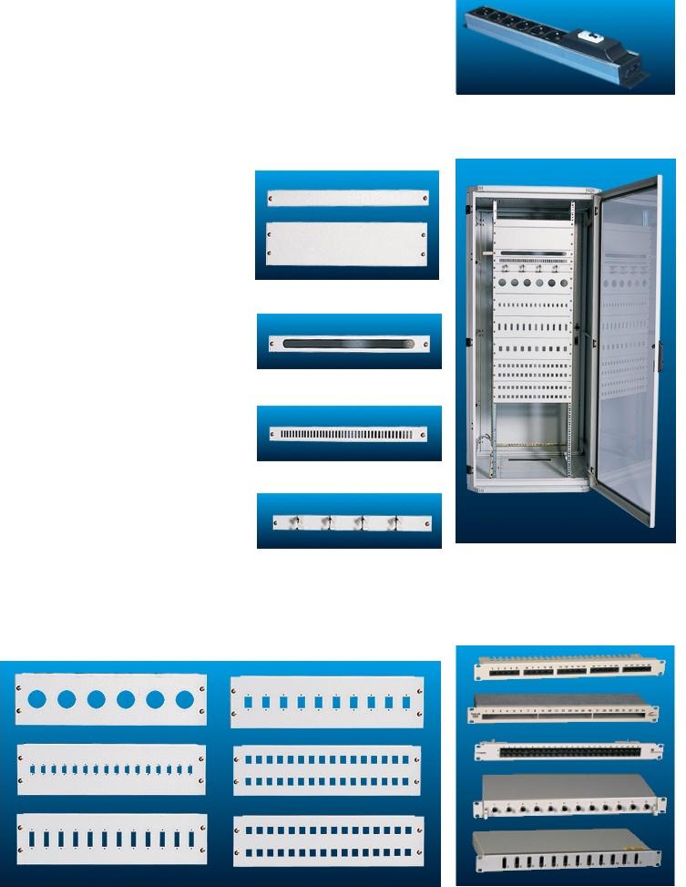 Priz Gruplar Genifllik Priz 600 PRTM191F0G6 6 ç k fll, 25 sigortal, kablosuz. Patch Paneller Düz Patch Panel.