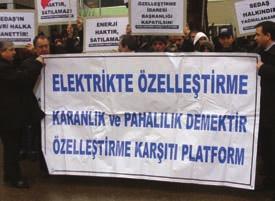 ÖKP İSTANBUL DA TOPLANDI Özelleştirme Karşıtı Platform (ÖKP), 24 Kasım 2010 tarihinde EMO İstanbul Şubesi nde toplandı.