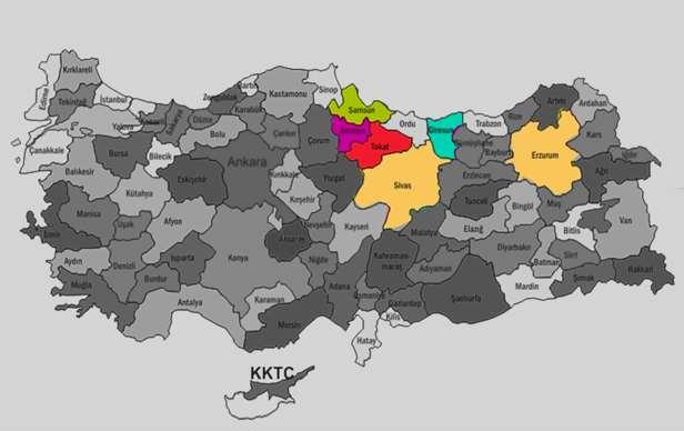 5 HD merkezi 1 merkez izin vermedi. N=14 Hemşire 4 HD merkezi 1 merkez izin vermedi. N=19 hemşire 3 HD merkez 2 kurum izin vermedi. N=6 hemşire 5 HD merkezi 1 merkez izin vermedi.