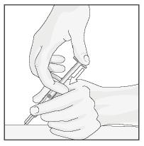 Enjeksiyon bölgesinde hafif bir kanama görülebilir. Enjeksiyon bölgesine 10 saniye kadar pamuk ile bastırınız. Enjeksiyon bölgesini ovmayınız. Arzu edilirse bir yara bandı konulabilir. 4.