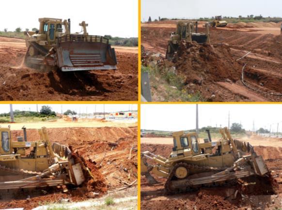 Kazı işlerinde ve dolgu toprağının yayılmasında 4. Açılan hendeklerin doldurulmasında 5.