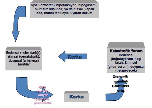 Panik Bozukluğun Bilişsel Modeli Tedavinin ilk aşaması hastalığın bilişsel