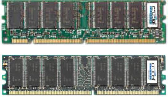 SDRAM'e benzer olarak DDR SDRAM'de yap s için DIMM modüllerini kullan r. DIMM'in yap s gereği, geniş veri ç k ş ve h z sunan 64 bit'lik veri bağlant s kullan l r.