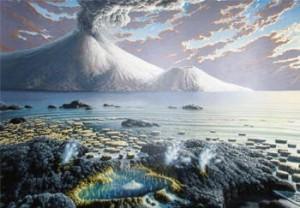 c) Proterozoik: 2,5 milyar yıl önce başlayıp 542 milyon yıl önceye kadar olan dönemdir. Bu dönemde dünyada rodinia denilen dev bir kıta oluşmuştur.