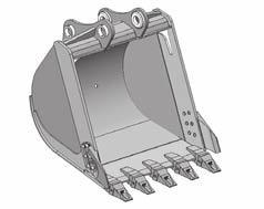 HMK 370LC HD AKSESUARLAR STANDART KEPÇE OPSİYONEL KEPÇE SEÇİM ȘEMASI KOPARMA KUVVETLERİ AĞIR HİZMET TİPİ Genișlik 1.650 mm 1.150 mm 1.265 mm 1.400 mm 1.525 mm 1.775 mm Kapasite (SAE) *2.0 m 3 1.