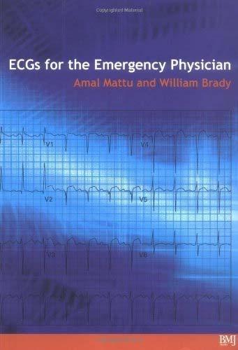 ECG's for the Emergency Physician 1 ve 2