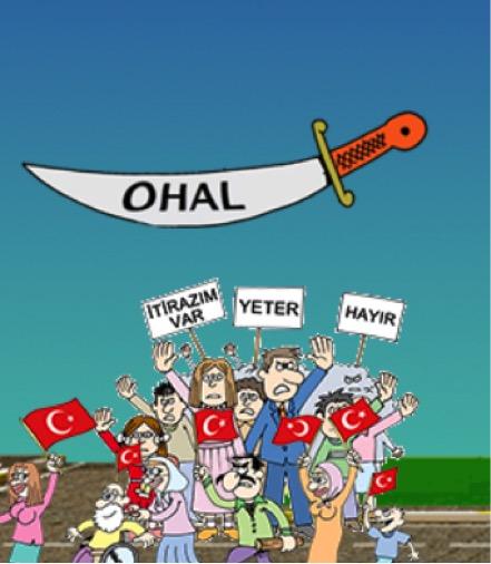 OHAL de Siyaset Demokratik Bölgeler Partisi (DBP) Eş Genel Başkanı Kamuran Yüksek, 8 yıl 9 ay hapis cezasına mahkum oldu.