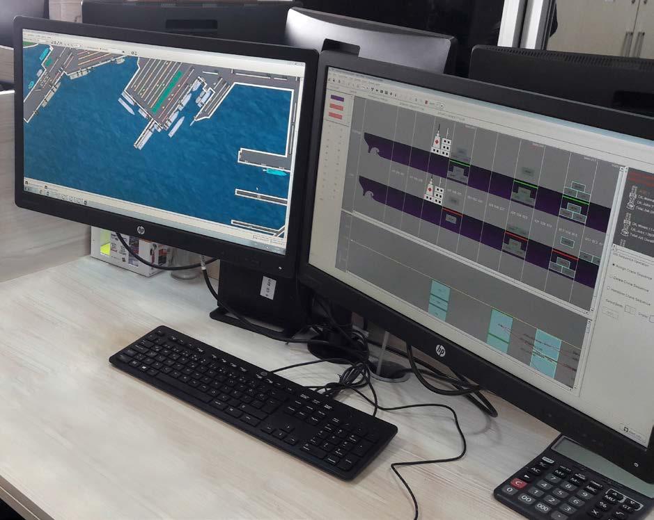 TECHNOLOGY Running all port operations via Terminal Operating System (TOS) 24 / 7 access to operations via tablet, smartphone and PC through the web based automation system 24 / 7 monitoring of the