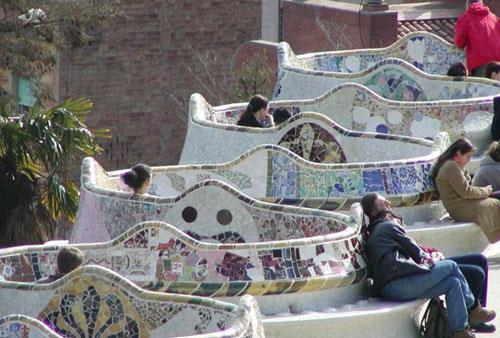 Güell Parkı Fantastik Güell Parkı (1901 1914), Casa Vicens (1883 1888), Güell Sarayı