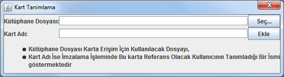 İlk kez mali mühür kullanılacaksa önce mali mührün sürücülerinin düzgün şekilde yüklenildiğinden emin olunması gerekmektedir.