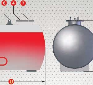 Termometre nozulu AKT KONDENS TANKLARI TEKNİK ÖLÇÜLERİ KONDENS TANKI TİPİ Kapasite m3 1 2 3 5 7 10 13 16 20 25 30 Genişlik G Ø mm 1.000 1.000 1.250 1.600 1.600 1.600 1.600 1.600 2.000 2.