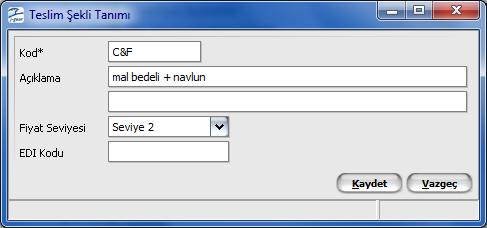 Adres İlgili WEB Adresi E-Posta İnternet Takip Adresi Taşıyıcı firma adresidir. Firma ile temas kurulduğunda aranacak ilgili kişidir. Taşıyıcı firmanın WEB adresidir.