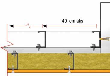 25 26 Profillerin vidalanması DU profilleri 60 cm aks aralıkları