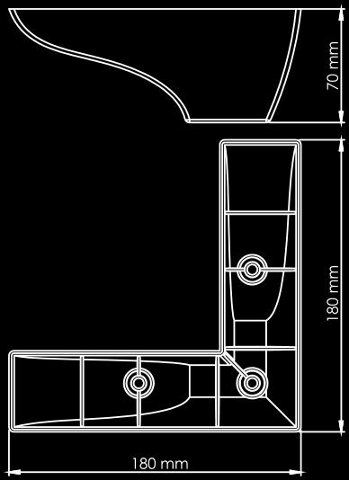 LEGS AYAKLAR SÖĞÜT 180 mm BOMBELİ